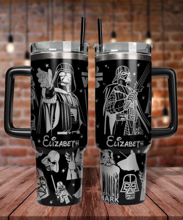 Star Wars Movies Custom Stanley Quencher 40oz Stainless Steel Tumbler With Handle