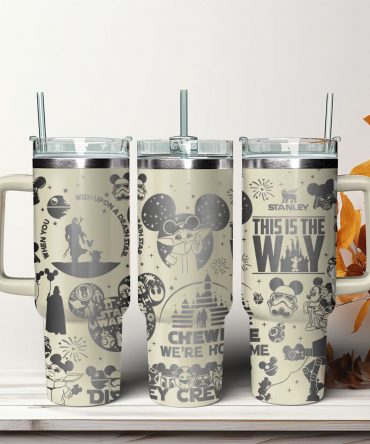 Star Wars Movies Custom Stanley Quencher 40oz Stainless Steel Tumbler With Handle