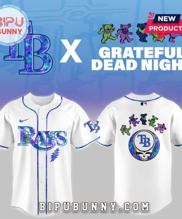 Tampa Bay Rays 2025 Grateful Dead Night Baseball Jersey