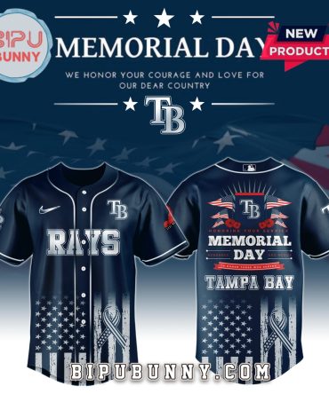 Tampa Bay Rays 2025 Memorial Day Baseball Jersey