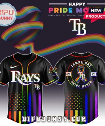 Tampa Bay Rays Happy Pride Month Baseball Jersey