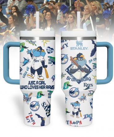 Tampa Bay Rays MLB Custom Stanley Cup 40 oz 30 oz Tumbler With Handle