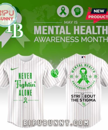Tampa Bay Rays MLB Mental Health Awareness Baseball Jersey
