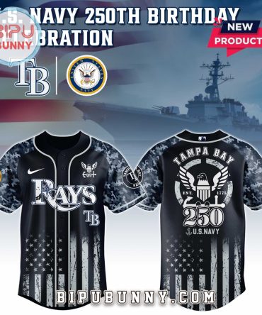 Tampa Bay Rays MLB x 250 U.S. Navy Baseball Jersey