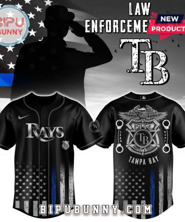 Tampa Bay Rays MLB x Law Enforcement Night Baseball Jersey