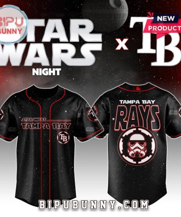 Tampa Bay Rays MLB x Star Wars Night 2025 Baseball Jersey