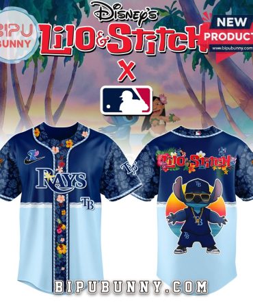 Tampa Bay Rays x Lilo and Stitch Baseball Jersey 2025