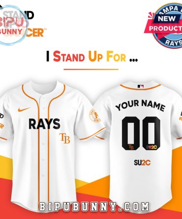 Tampa Bay Rays x Stand Up To Cancer 2025 Baseball Jersey