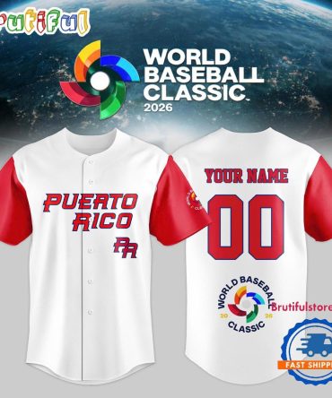 Team Puerto Rico 2026 World Baseball Classic Baseball Jersey