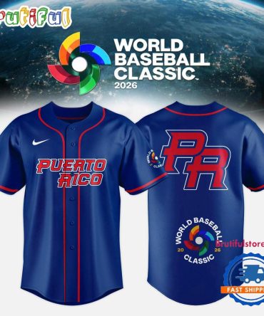 Team Puerto Rico 2026 World Baseball Classic Baseball Special Edition Jersey Shirt