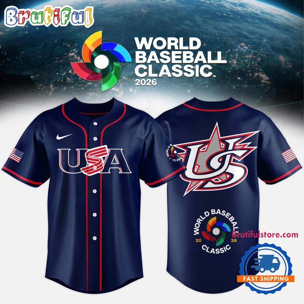 Team USA 2026 World Baseball Classic Special Edition Jersey Shirt