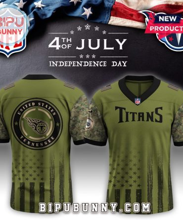 Tennessee Titans NFL x Independence Day Baseball Jersey