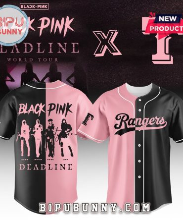 Texas Rangers MLB x BLACKPINK Baseball Jersey