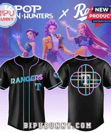 Texas Rangers MLB x KPop Demon Hunters Baseball Jersey