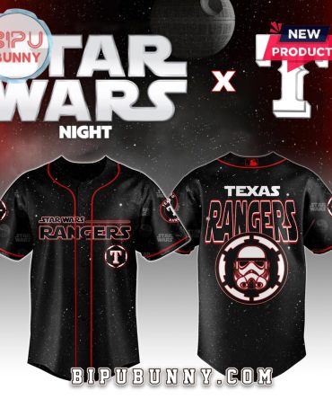 Texas Rangers MLB x Star Wars Night 2025 Baseball Jersey