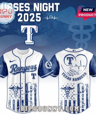 Texas Rangers x Nurses Night 2025 Baseball Jersey