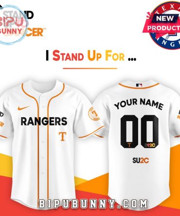 Texas Rangers x Stand Up To Cancer 2025 Baseball Jersey