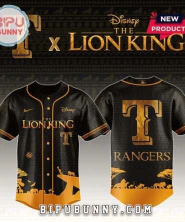 Texas Rangers x The Lion King Exclusive Baseball Jersey
