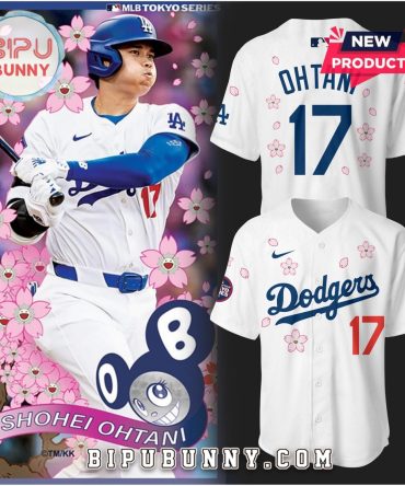 Tokyo Series LA Dodgers x Ohtani Baseball Jersey