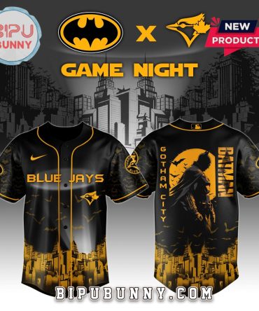 Toronto Blue Jays MLB x Batman Game Night Baseball Jersey
