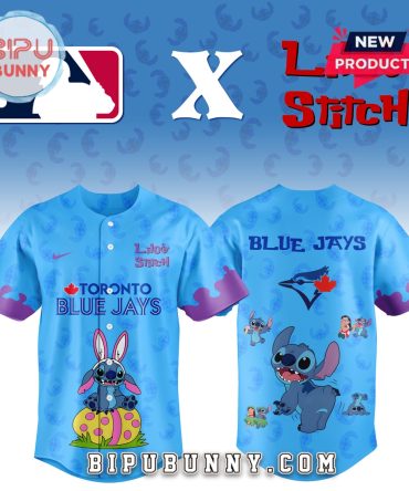Toronto Blue Jays MLB x Lilo and Stitch Baseball Jersey
