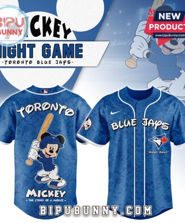 Toronto Blue Jays MLB x Mickey Night Game Baseball Jersey