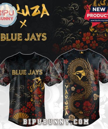 Toronto Blue Jays MLB x Yakuza Bloodline Baseball Jersey