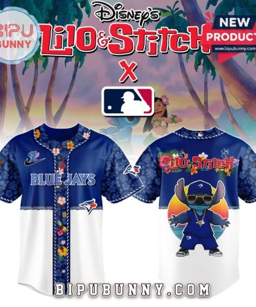 Toronto Blue Jays x Lilo and Stitch Baseball Jersey 2025