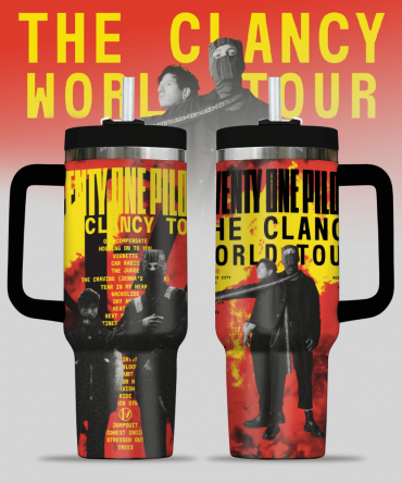 Twenty One Pilots Music Custom Stanley Cup 40 oz 30 oz Tumbler With Handle