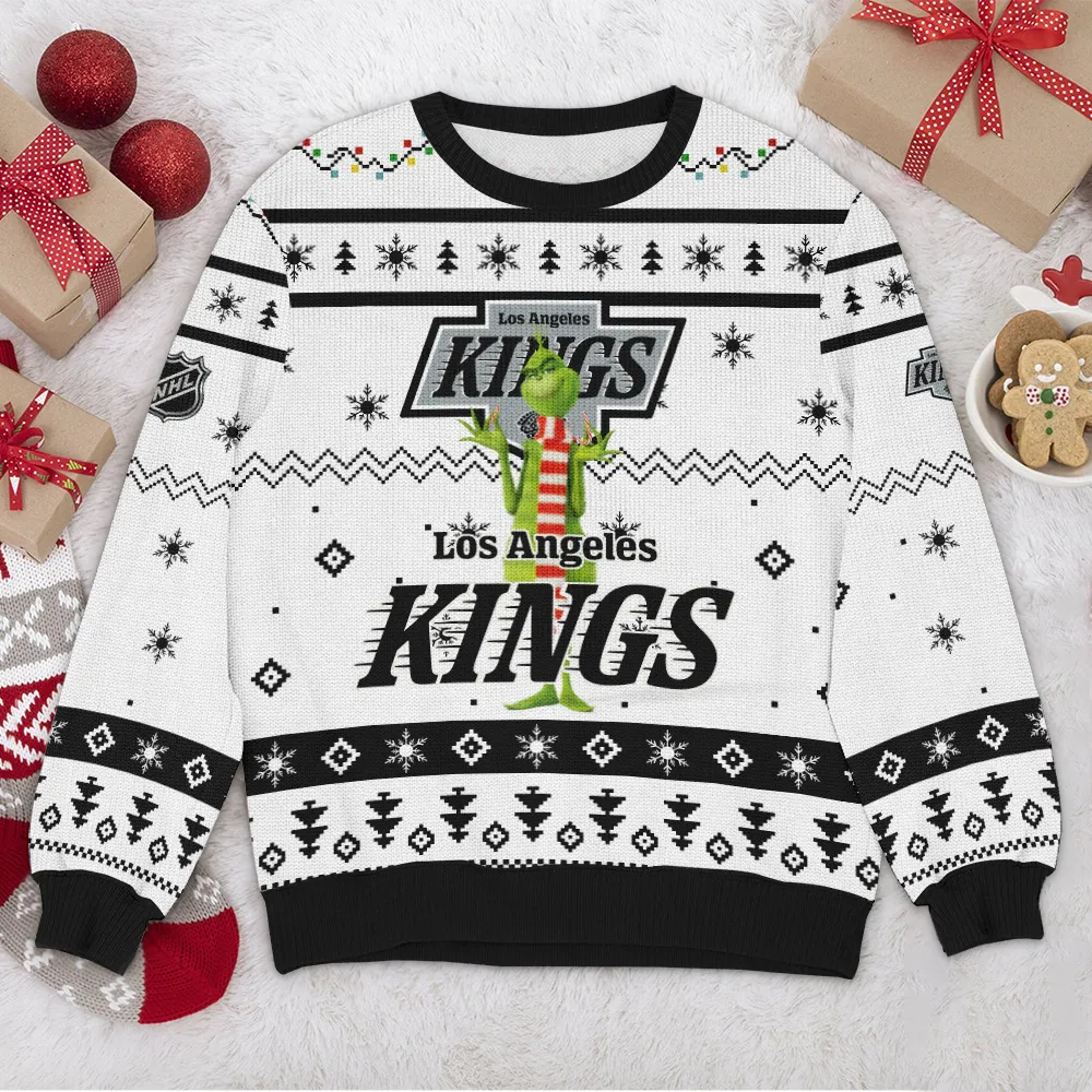 Special Release Los Angeles Kings NHL Ugly Sweater All Over Prints Christmas Season HONHL170924SW29LAK