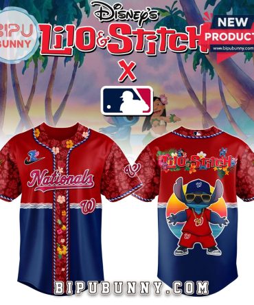Washington Nationals x Lilo and Stitch Baseball Jersey 2025